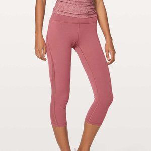 EUC Lululemon Train Times Crop 21" Size 10